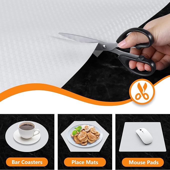 Shelf Liners for Kitchen Cabinets Refrigerator Liners Waterproof Kitchen - Image 5
