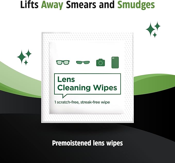 HandyClean Pre-Moistened Lens Cleaning Wipes, Eyeglass Wipes, Screen Wipes - Image 2