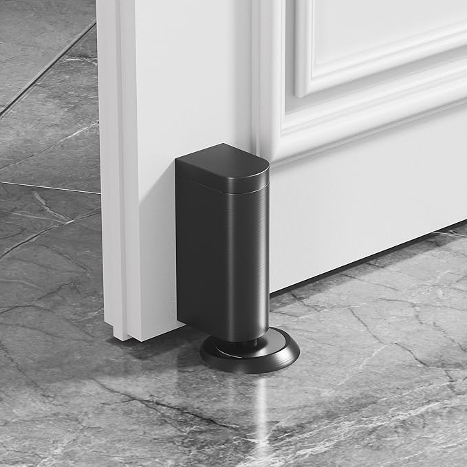 Windproof Magnetic Door Stoppers, 0-0.78" Stroke Mechanical Doorstop, No-Hole - Image 5