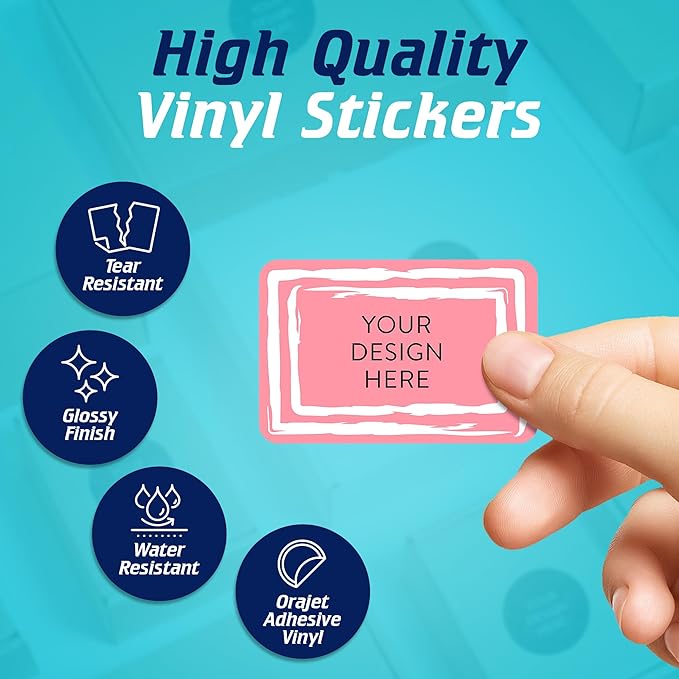 100 Custom Vinyl Stickers - Image 3