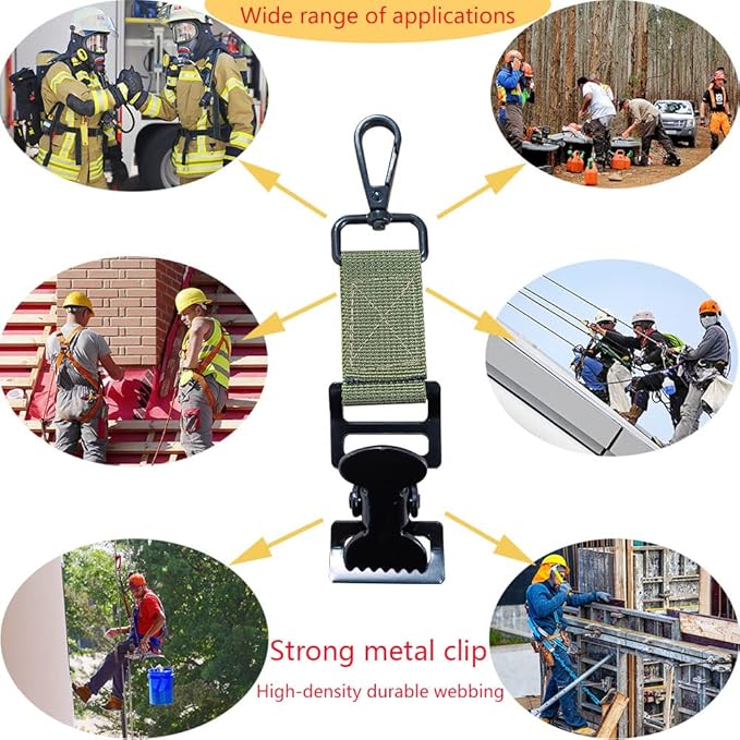 Glove Holder Clip Grabber for Work, Rescue Firefighter Turnout Gear - Image 4