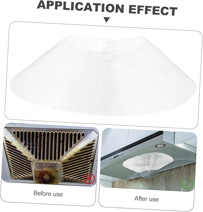 10PCS Durable Range Hood Filter Net Kitchen Replacement Practical Bowl Shaped - Image 4