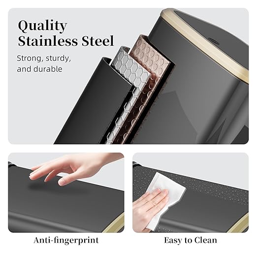 2.1 Gallon Bathroom Trash Can - Image 5