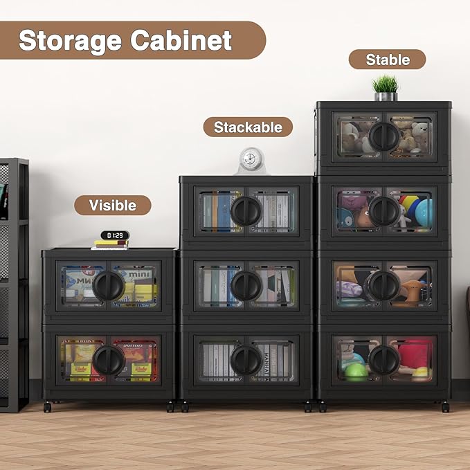 BROVIEW 480Qt Lockable Stackable Storage Bins - Image 9