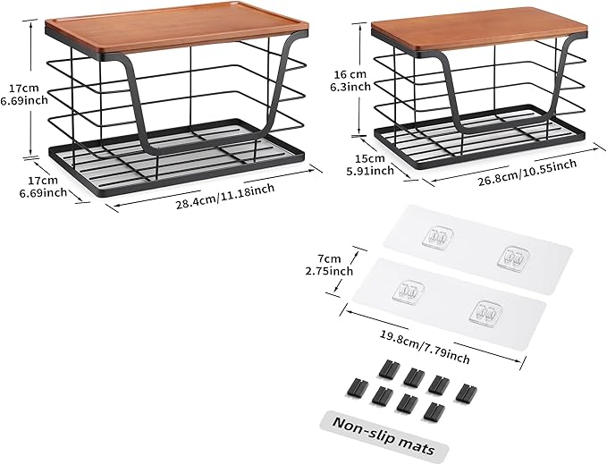 ALOCEO 2 Pack Stackable Storage Bins - Image 8