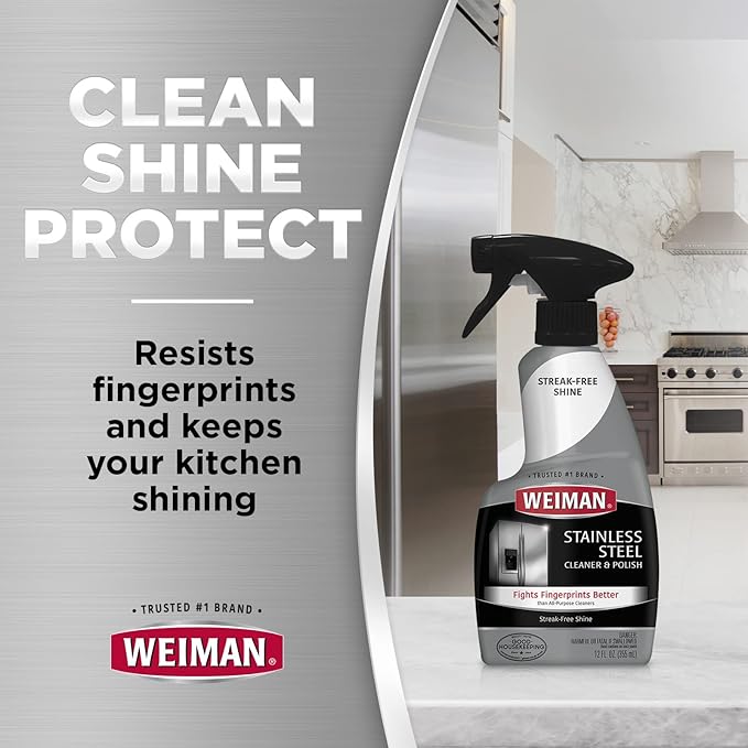 Weiman Stainless Steel Cleaner and Polish - Image 2
