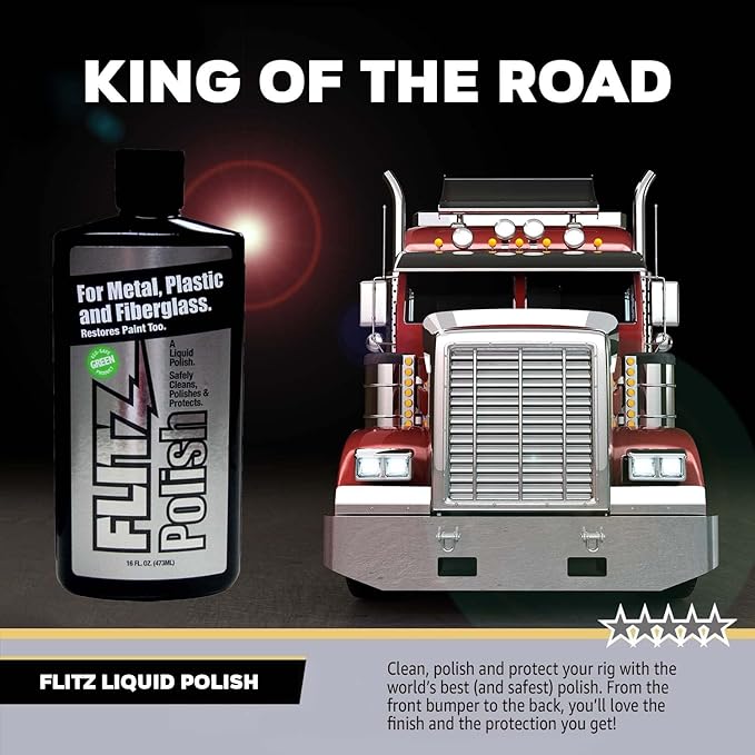 Flitz Multi Purpose Metal Polish Liquid - 16oz Bottle of USA-Made Tarnish - Image 5