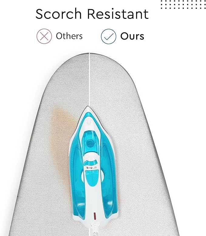Encasa XO Ironing Board Cover and Pad 49"x18" - Image 4