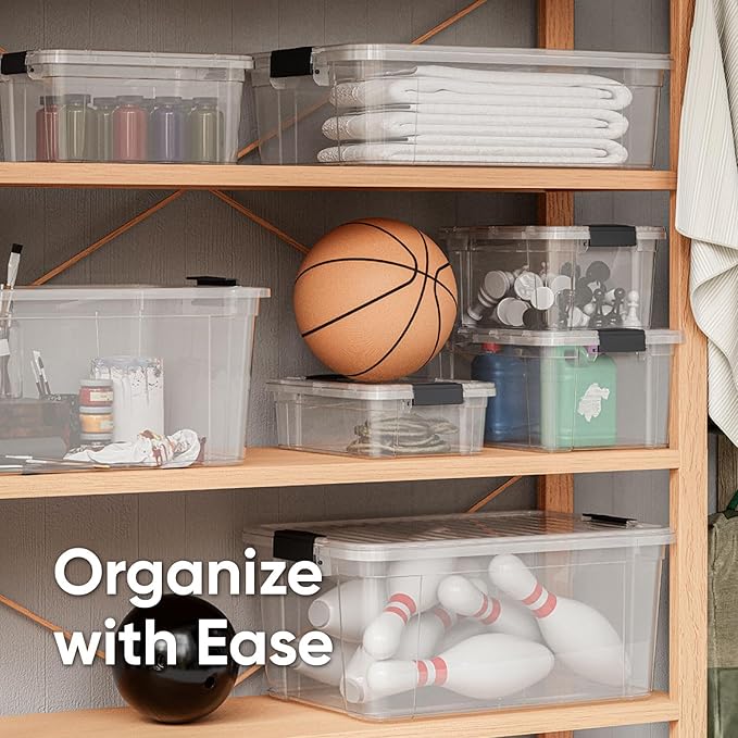 Superio Clear Storage Boxes - Image 6