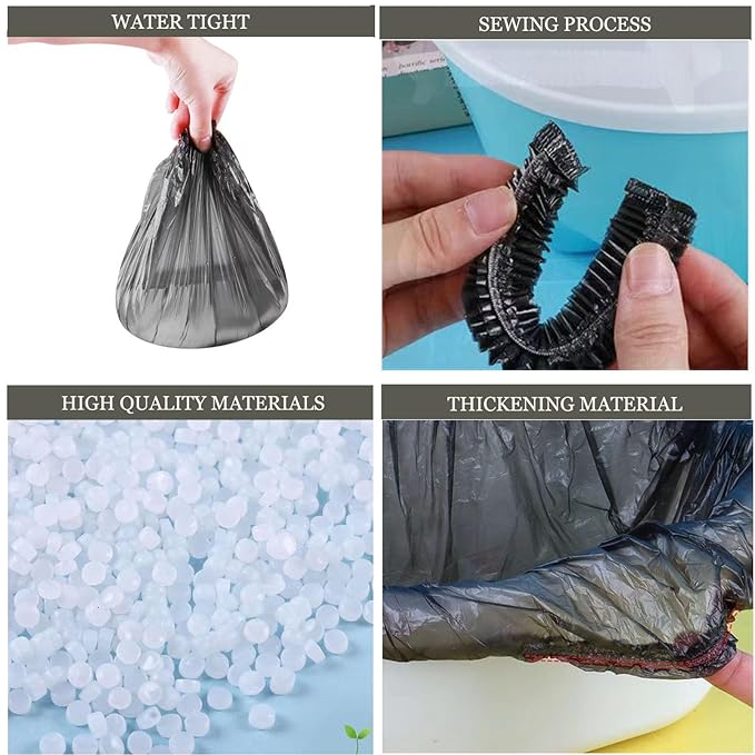 Potty Chair Liners with Elastic, Portable Potty Training Bags, Potty Refill - Image 4