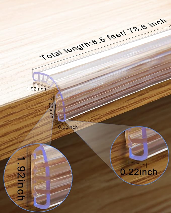 Baby Proofing, 32.8ft Silicone Soft Corner Protectors - Image 2