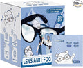 （200 PCS) Anti-Fog Lens Wipes Pre-Moistened Anti-Fog Wipes| Glasses Cleaner by icepac