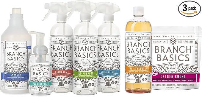 Branch Basics Premium Starter Kit: All Purpose, and Bathroom Cleaner plus our by BranchBasics