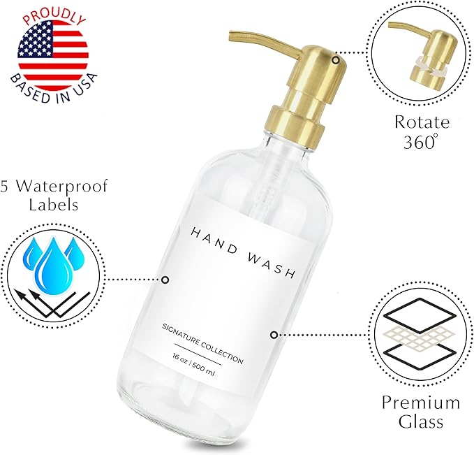 Emerson Soap Dispenser, Dish Soap Dispenser - Image 3