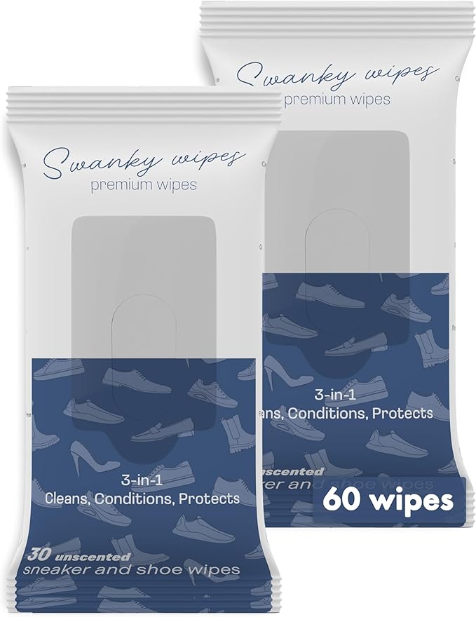 Swanky Shoe Cleaner Wipes by SwankyWipes