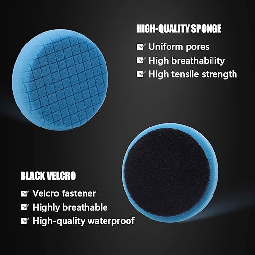 Green Heavy Cut Pad, Buffing Polishing Pads, SPTA 1Pc 3.5 Inch Face - Image 5