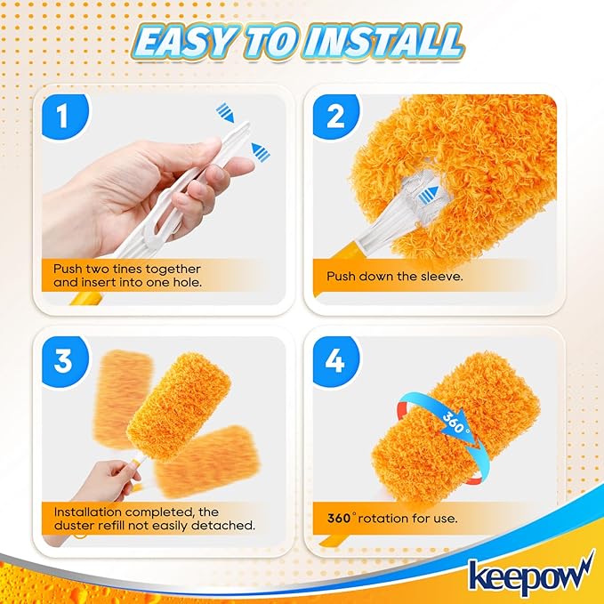 KEEPOW Reusable Duster Refill Compatible - Image 4