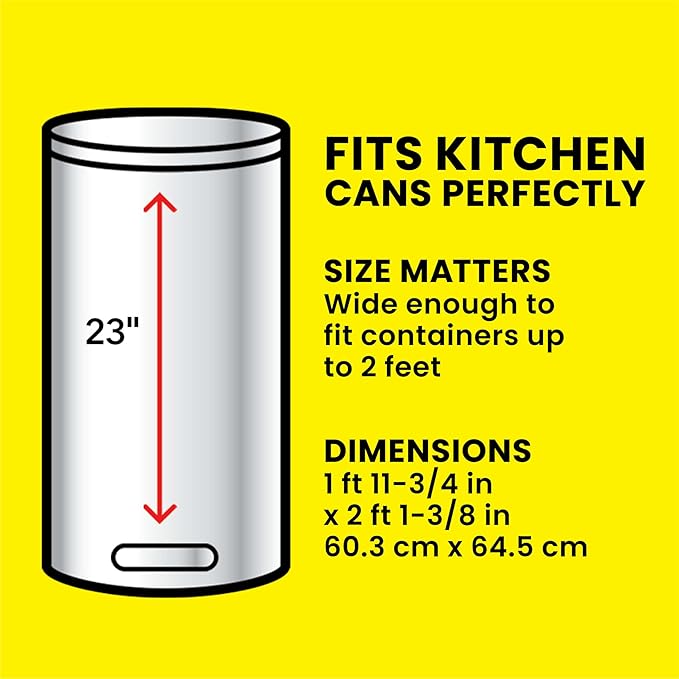 Glad ForceFlex Tall Kitchen Drawstring Trash Bags, 13 Gal, Fragrance Free - Image 7