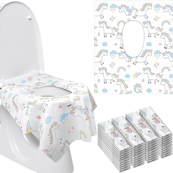 Mimorou 40 Pcs Toilet Seat Covers Disposable by Mimorou