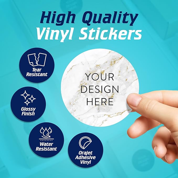 100 Custom Vinyl Stickers - Image 3