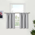 BGment Small Window Curtains 30 Inches Length by BGment