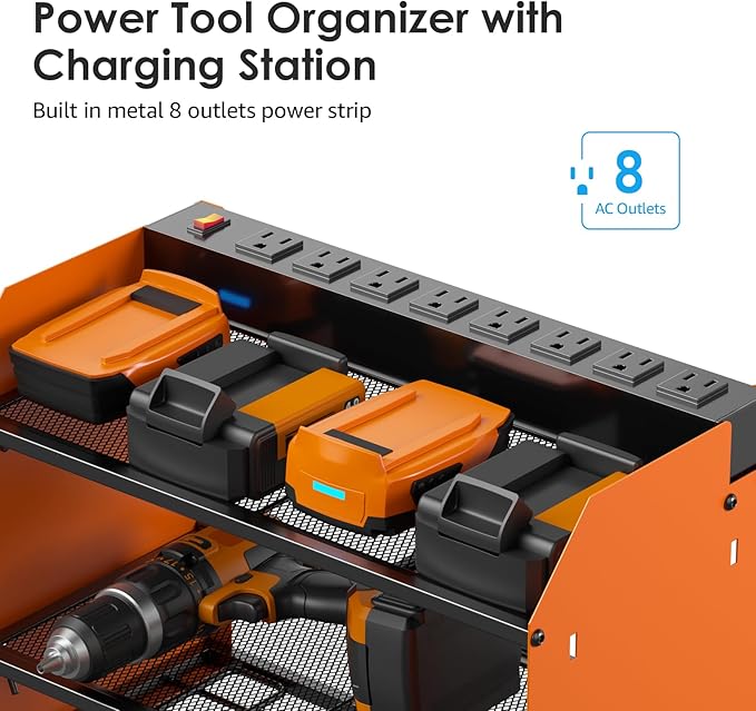 CCCEI Set Power Tool Organizer Wall Mount - Image 2