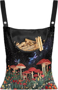 Red Mushroom Laundry Clothespin Bag by CREAMIC