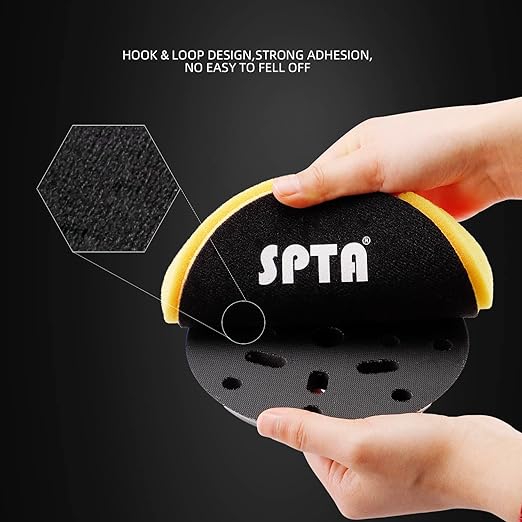 Yellow Medium Cut Pad, Polishing and Waxing -FPTSS6Y - Image 4