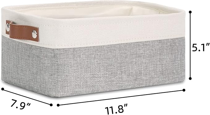 DULLEMELO Small Collapsible Fabric Basket - Image 6