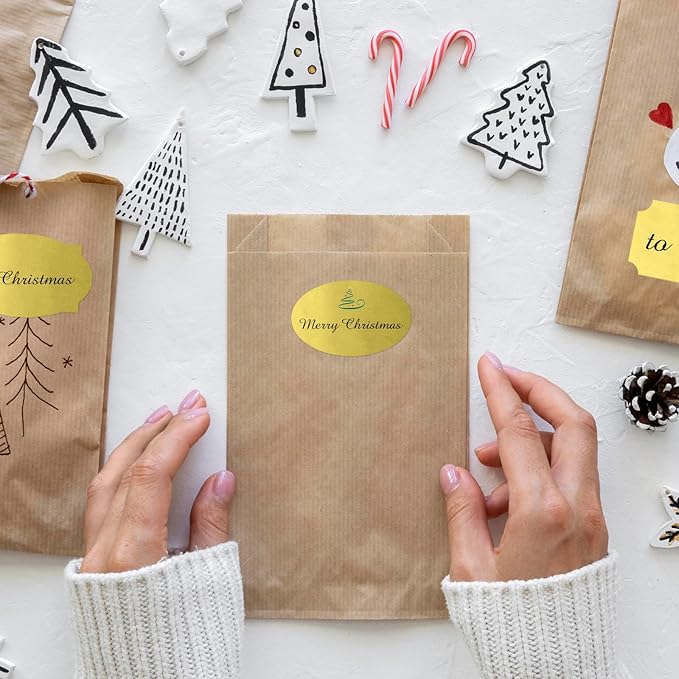 350 PCS Gift Tags Stickers Name Labels Stickers - Image 4