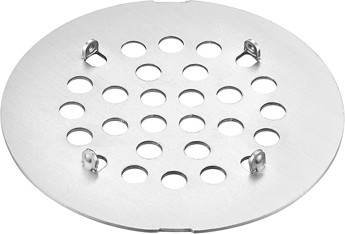 rrajj 4-1/4 Inch Round Snap-in Shower Floor Drain Cover Replacement Cover - Image 4