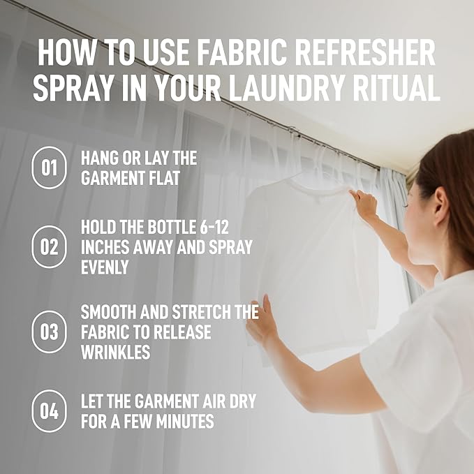 Laundry Sauce Fabric Refresher Spray Italian Bergamot, Odor-Fighting Fabric - Image 6