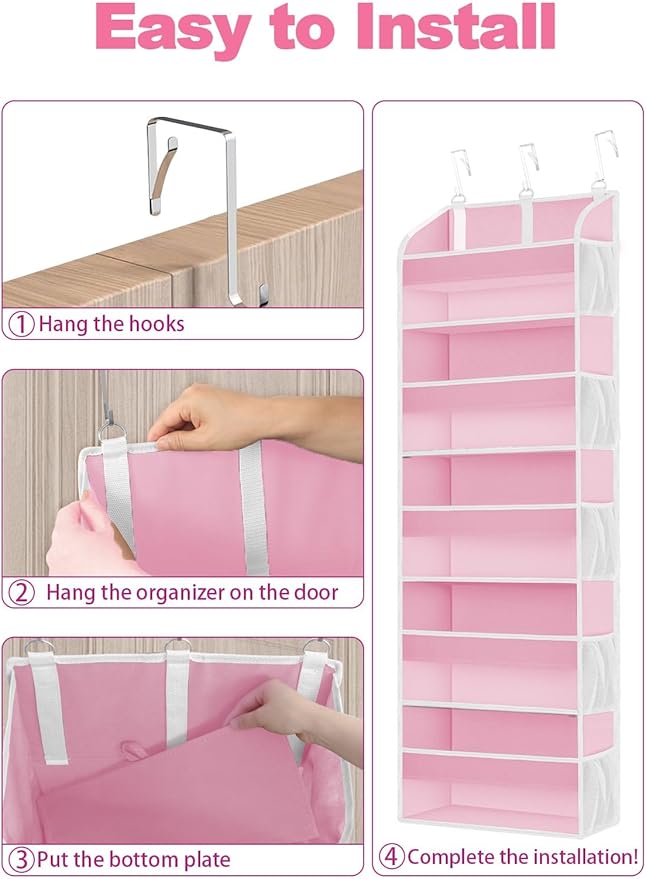 1 Pack Over The Door Storage Organizer - Image 7
