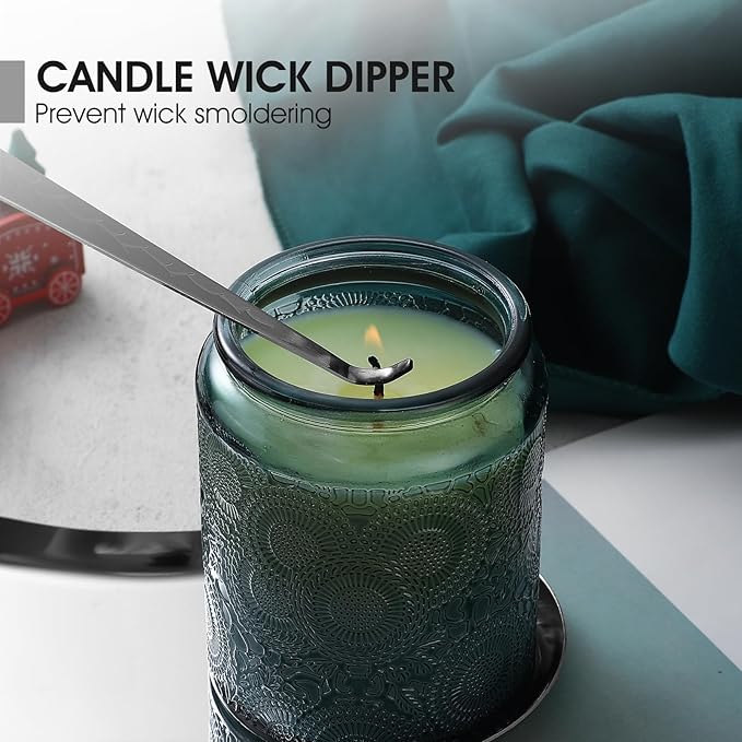 PATOISE 4 in 1 Candle Accessory Set, Candle Wick Trimmer Cutter, Candle Snuffer - Image 5