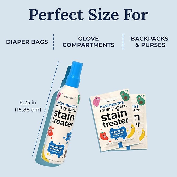 Miss Mouth's Messy Eater Stain Treater Spray - 4oz Stain Remover - Newborn & - Image 8