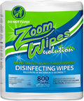 Zoom Evolution Multi-Purpose Antibacterial Wipes, Disinfecting Cleaning & by Idletech
