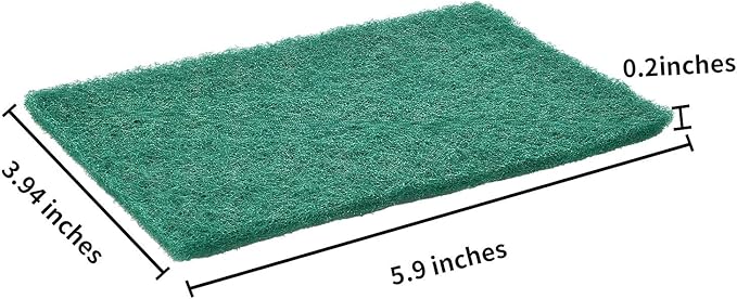 Jetec Scrub Pads Scouring Pads Sponge Dish Scrubber Scouring Cleaning Non - Image 3