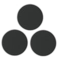 Venzo 6 Inch Black Polishing Buffing Pads, Polishing Sponge Pads by VENZO