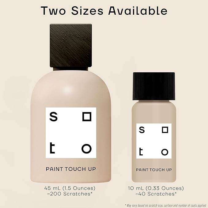 soto Gray Paint Touch Up, Matte Finish — 10 Milliliters of Scratch Repair - Image 2