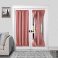 DWCN French Door Curtains – Rod Pocket Thermal Blackout Curtain by DWCN
