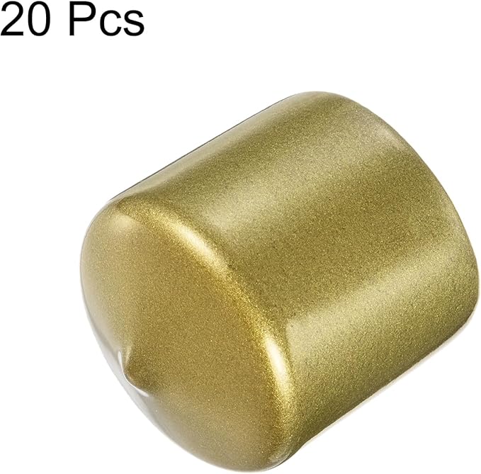 uxcell 20pcs Rubber End Caps 36mm ID Vinyl Round Tube Bolt Cap Cover Thread - Image 2