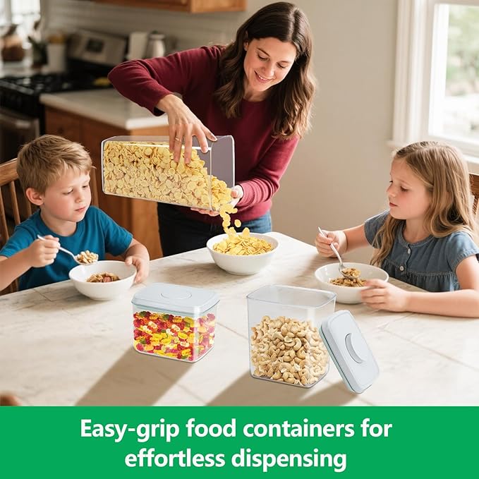 3 Pack Flour and Sugar Storage Containers - Image 5