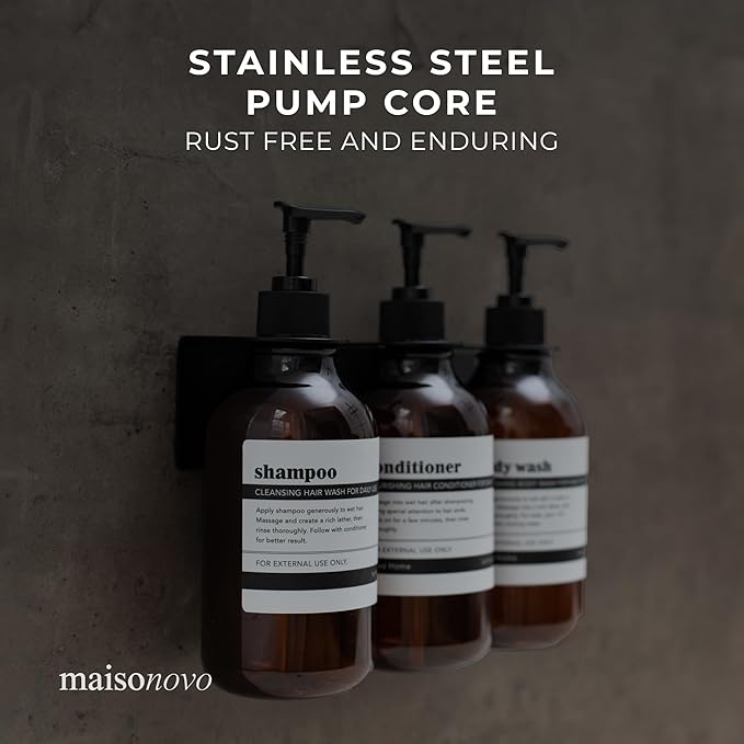 MaisoNovo Shampoo and Conditioner Dispenser - Image 4