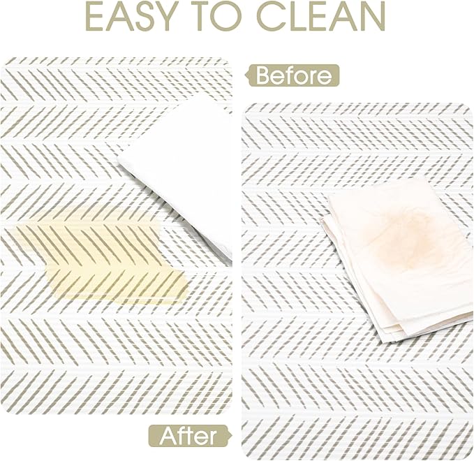 Glotoch Shelf Liners for Kitchen Cabinets, 12in x 20FT Non-Adhesive Liners for - Image 9
