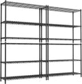 Storage Shelves, 3-Tier Adjustable Metal Industrial Utility Shelf Rack by Unknown