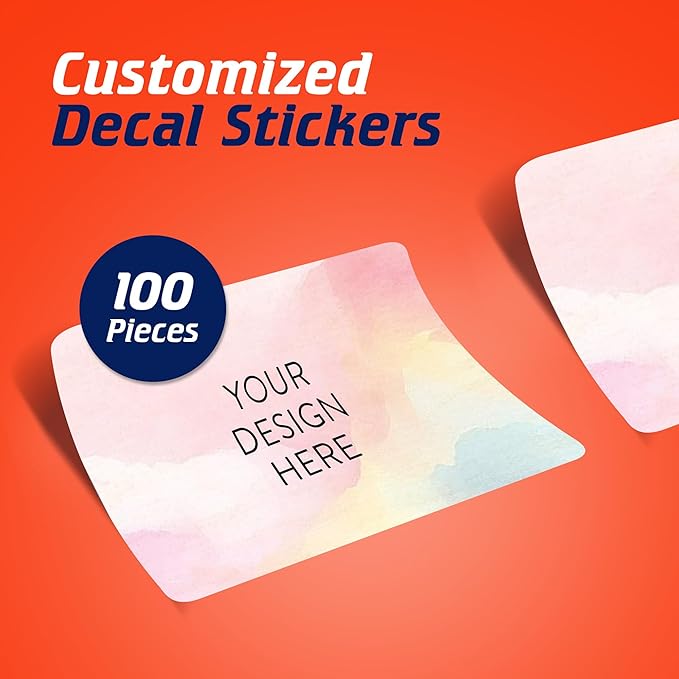 100 Custom Vinyl Stickers - Image 2