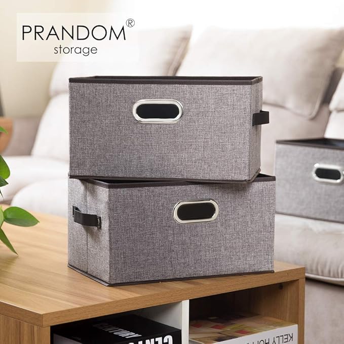PRANDOM Large Collapsible Storage Baskets - Image 2