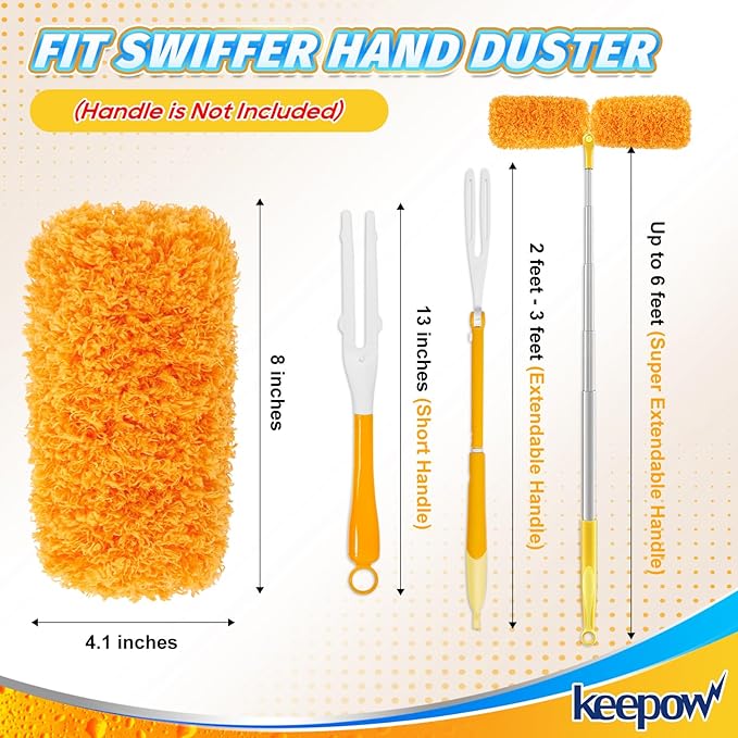 KEEPOW Reusable Duster Refill Compatible - Image 2