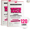 Fragrance Free Laundry Detergent Sheets | Clothes Detergent Laundry Soap Sheets by WhiteHack