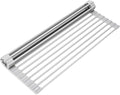 Surpahs Over Sink Foldable Multipurpose Roll-Up Dish Drying Rack, Silicone by Surpahs